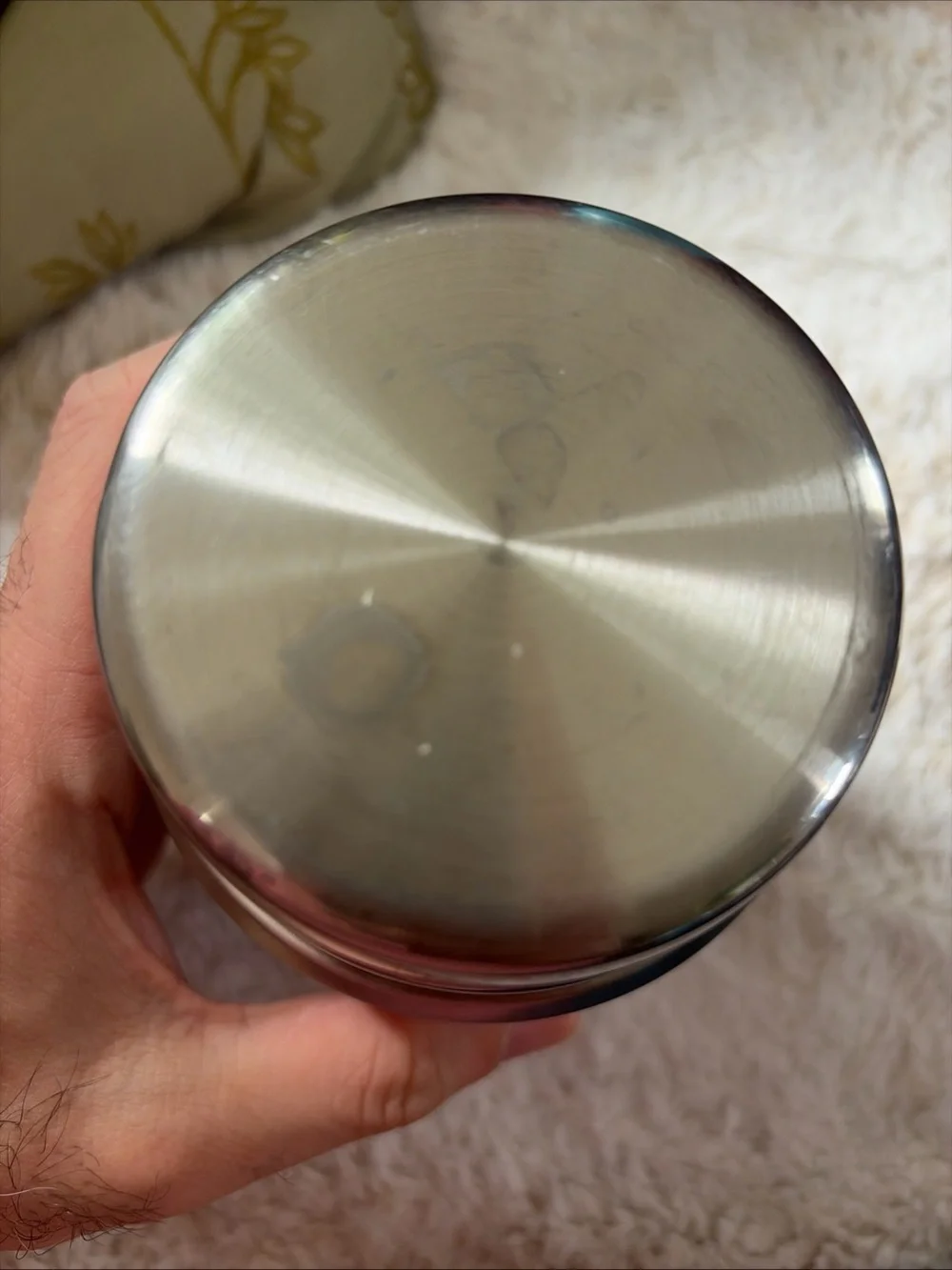 Thermos Stainless Steel Food Jar in Brushed Silver